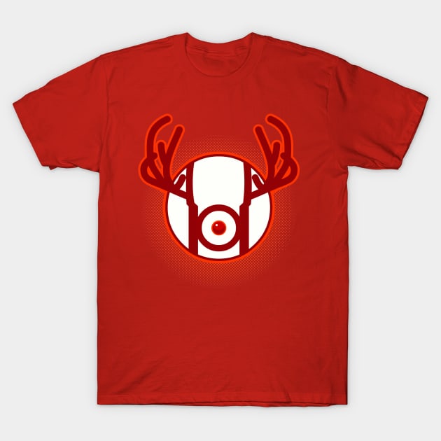 RED NOSED LANTERN T-Shirt by AnishaCreations